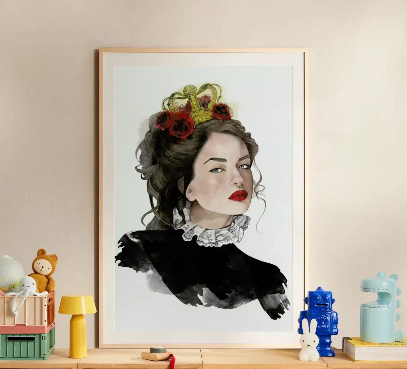 Queen poster de Ina Stanimirova