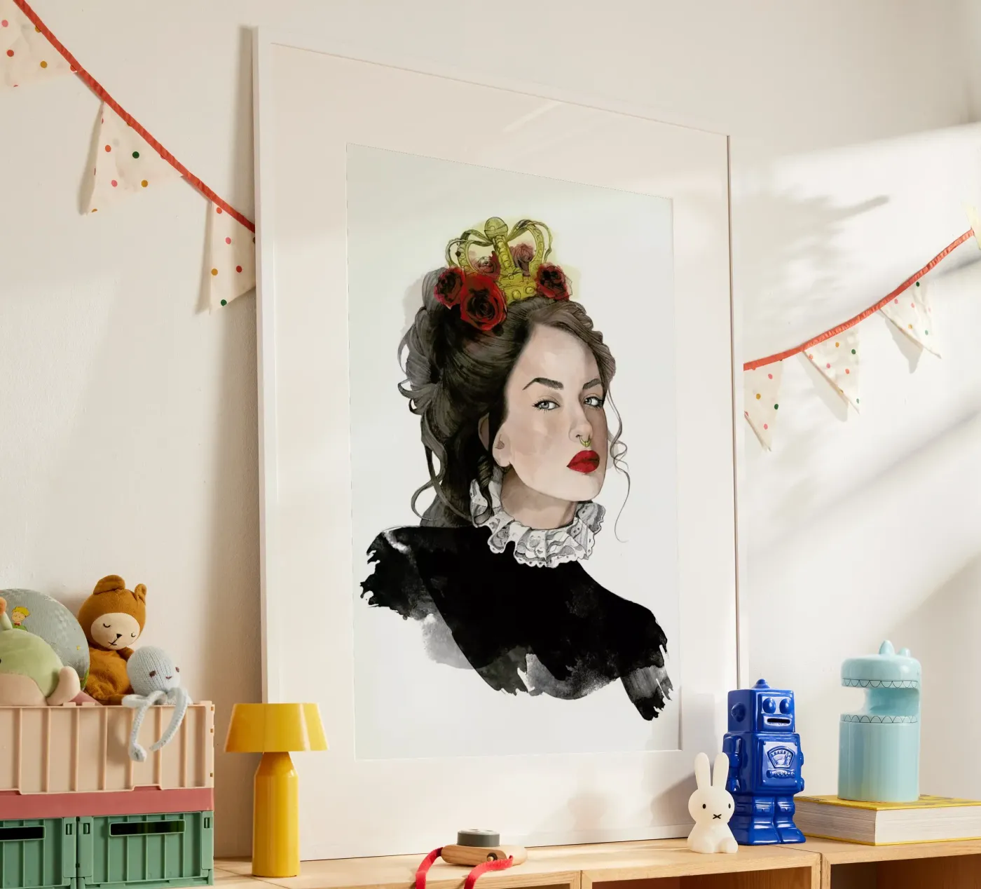 Queen poster van Ina Stanimirova