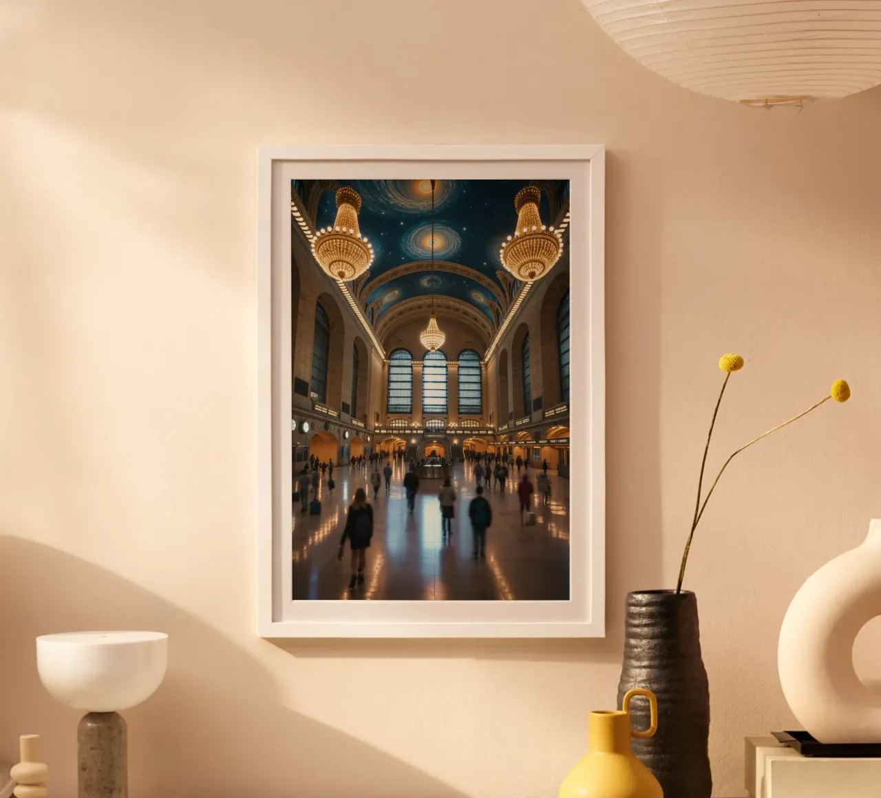 Grand Central Terminal’s Majestic Celestial Ceiling carta hahnemühle da AlbertKlee