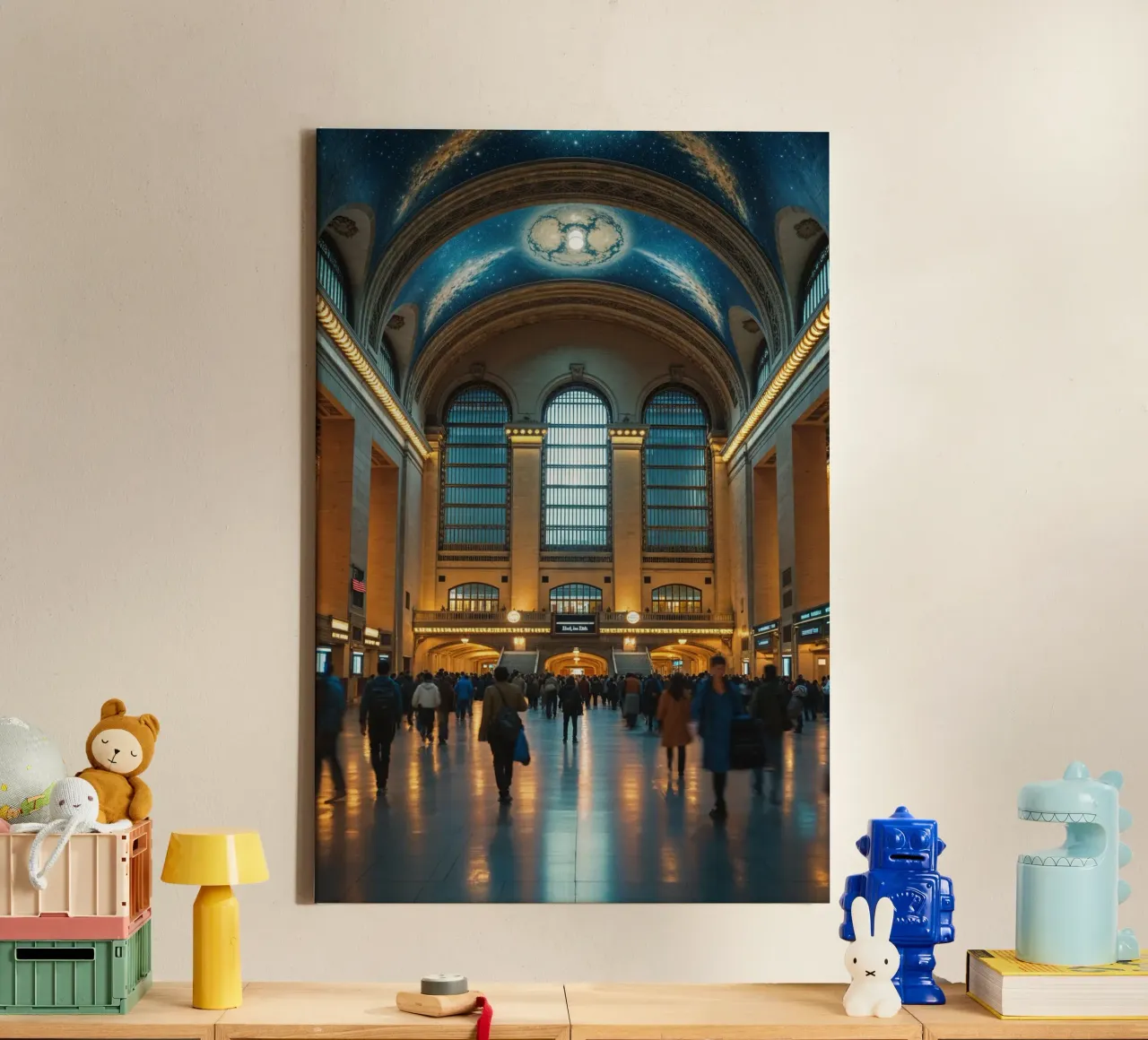 Grand Central Terminal: Celestial Art and Light tela da AlbertKlee