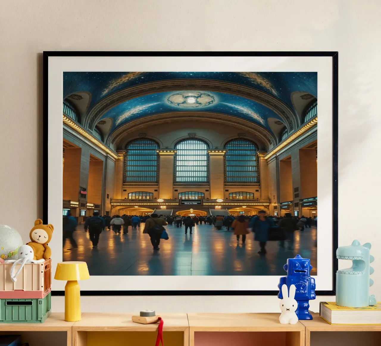 Grand Central Terminal: Celestial Art and Light carta hahnemühle da AlbertKlee