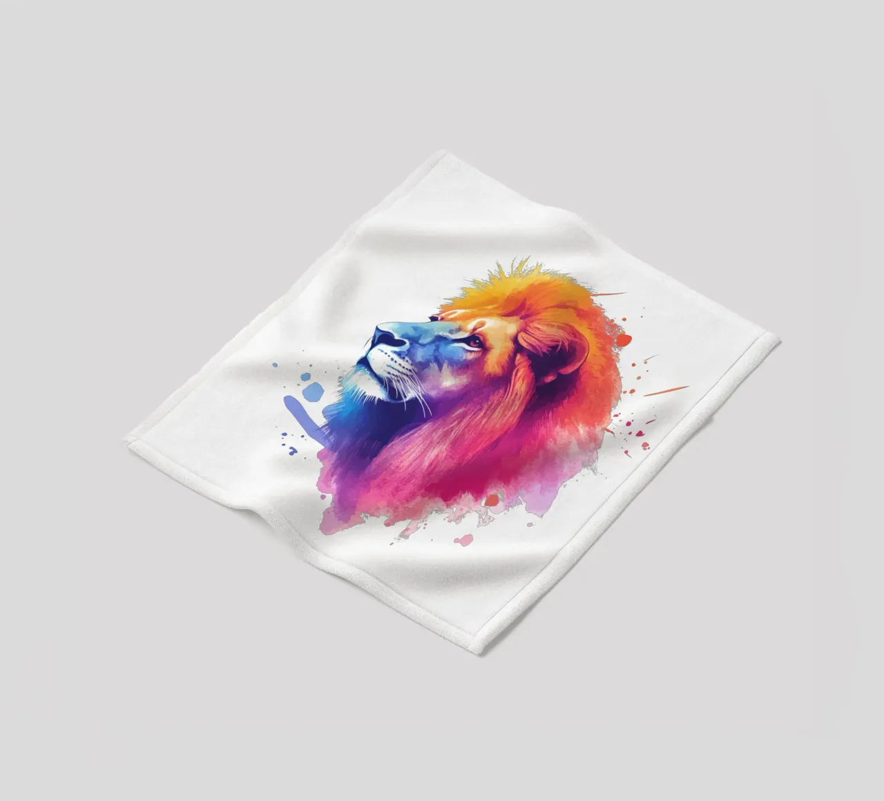 Jungle Life fleece blanket by HookASmile