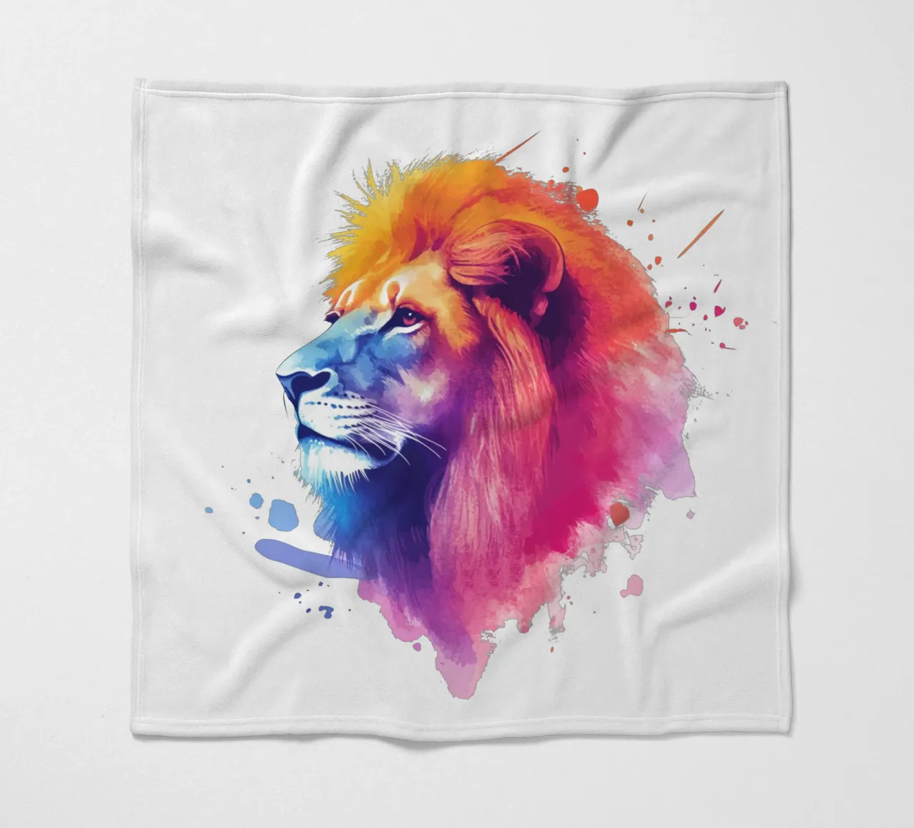 Jungle Life fleece blanket by HookASmile