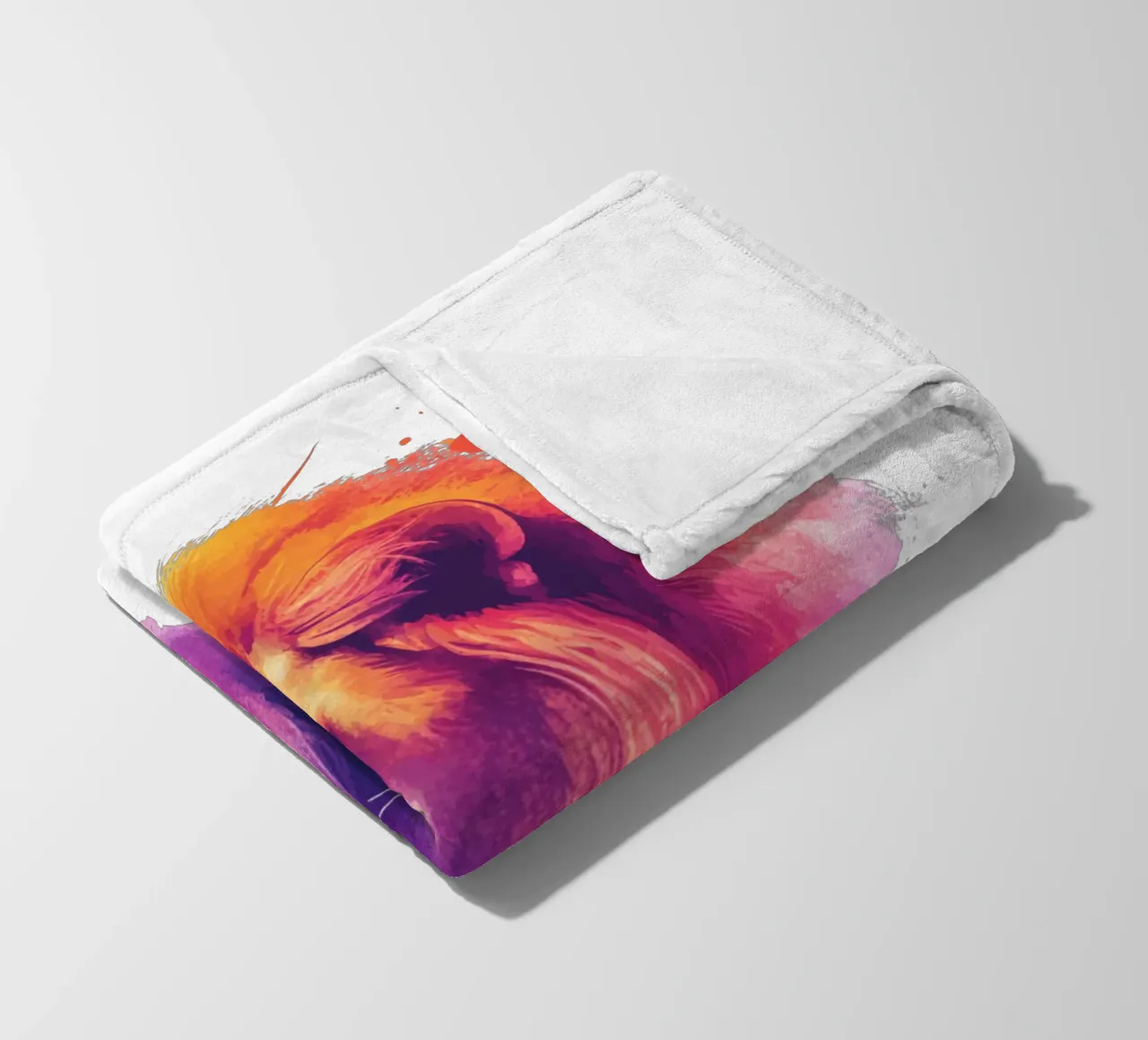 Jungle Life fleece blanket by HookASmile