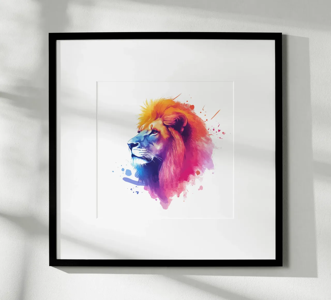 Jungle Life poster with plastic frame by HookASmile