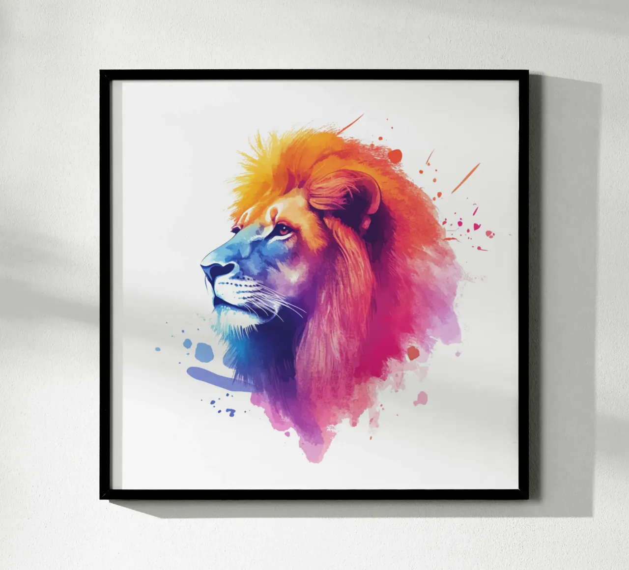 Jungle Life poster with plastic frame by HookASmile