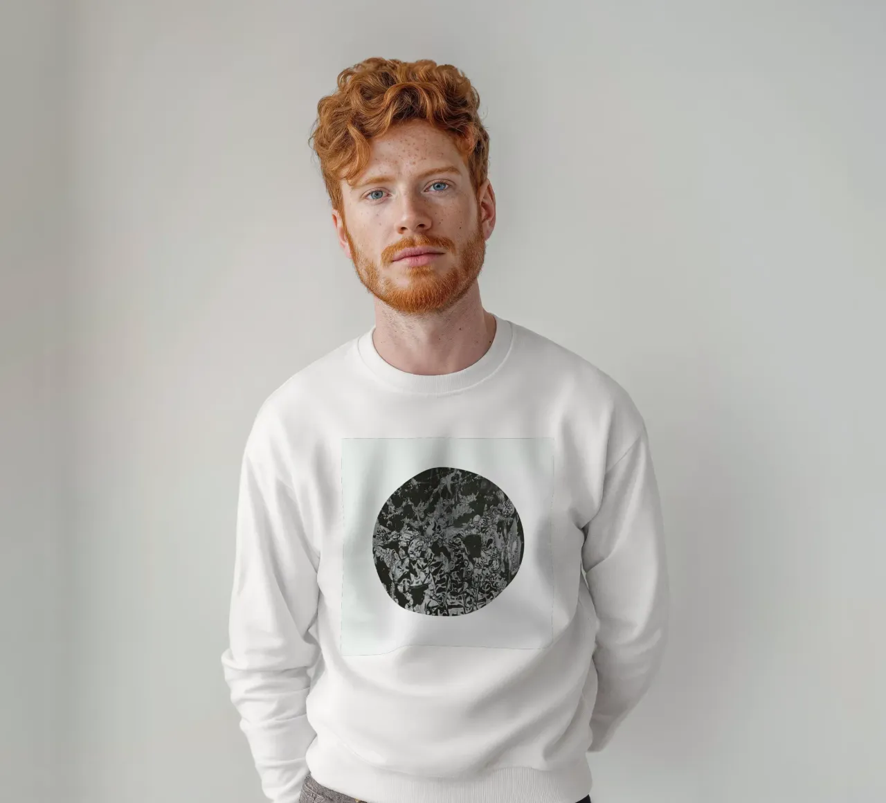 Abstraction sweatshirt by Bryon S. White