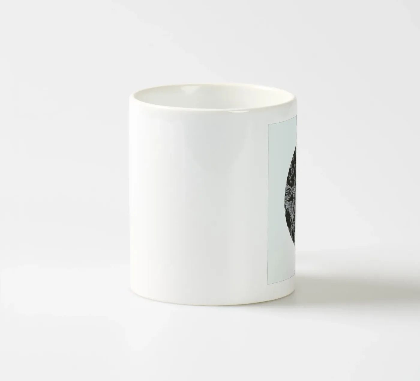 Abstraction ceramic mug by Bryon S. White