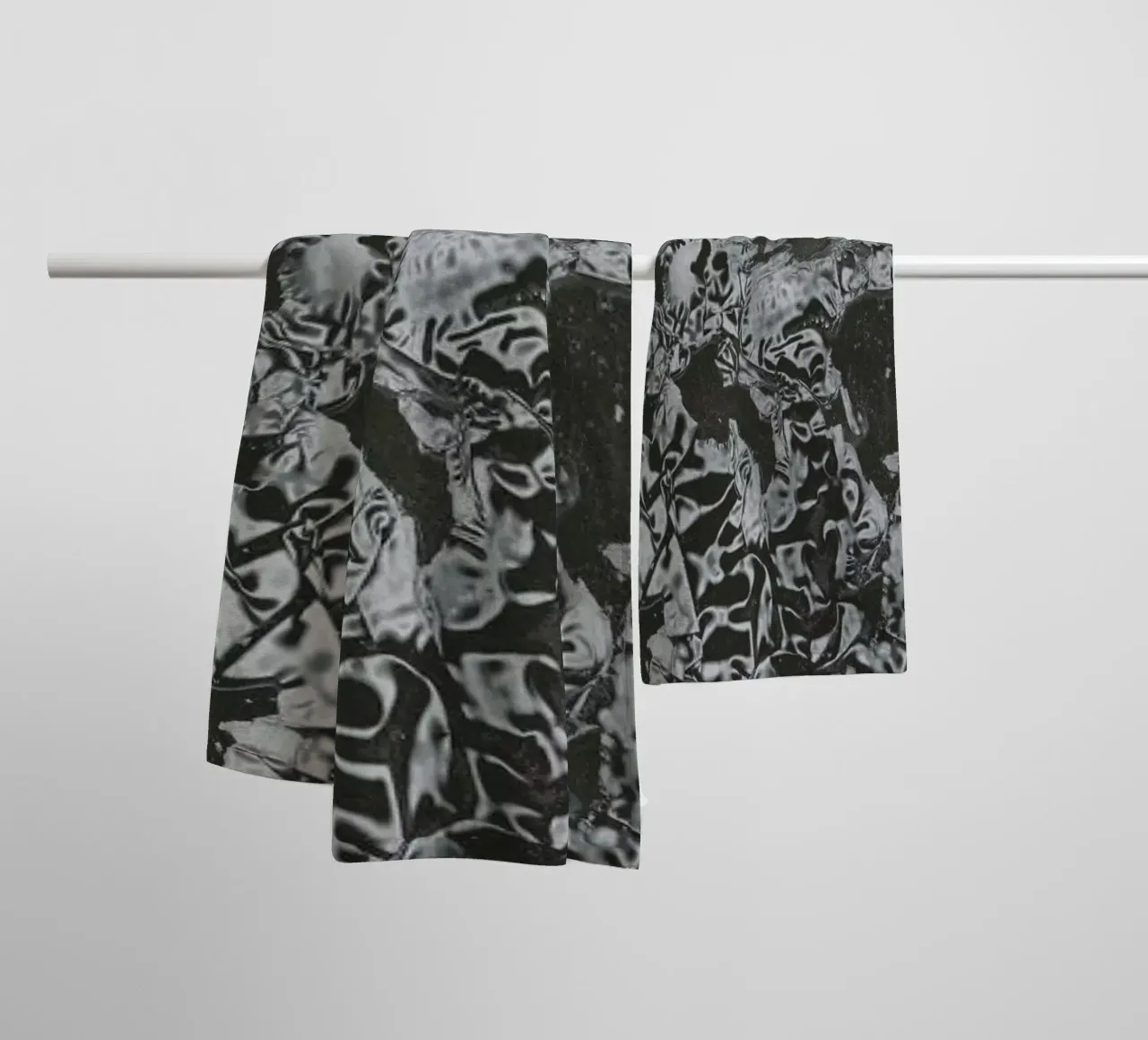 Abstraction badhanddoek van Bryon S. White