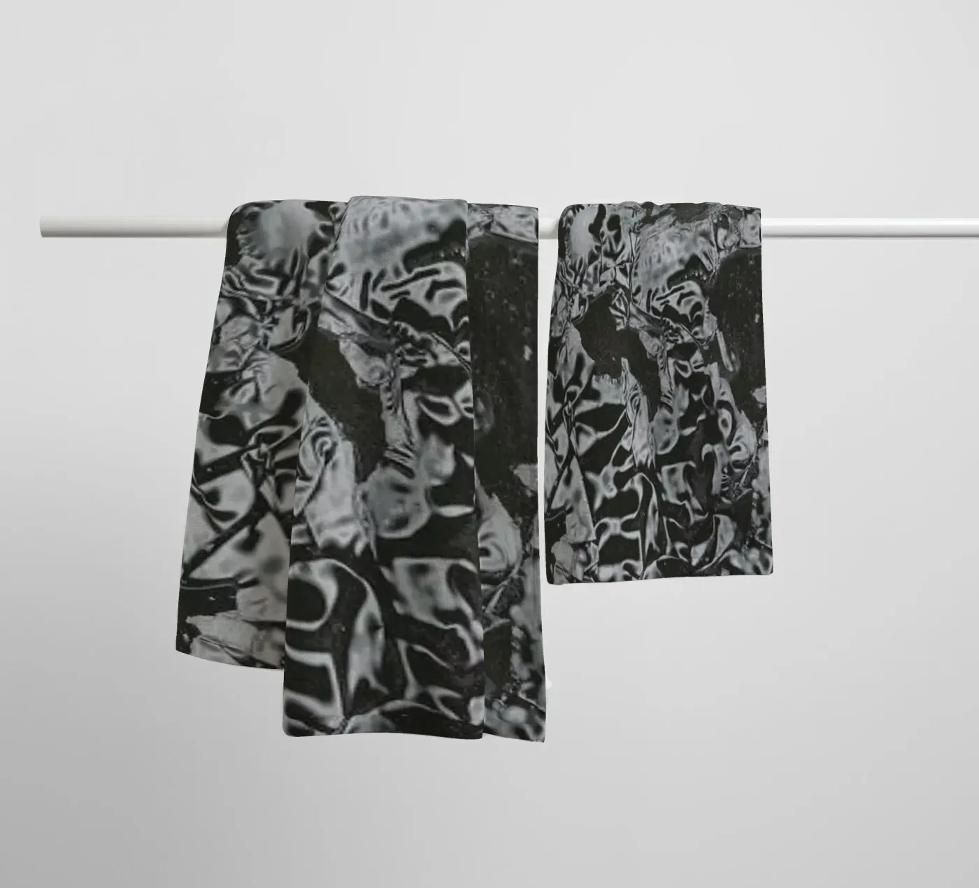 Abstraction badhanddoek van Bryon S. White