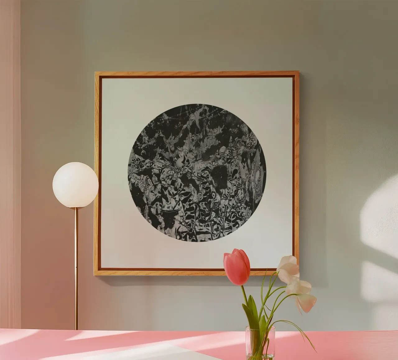 Abstraction plexiglass da Bryon S. White