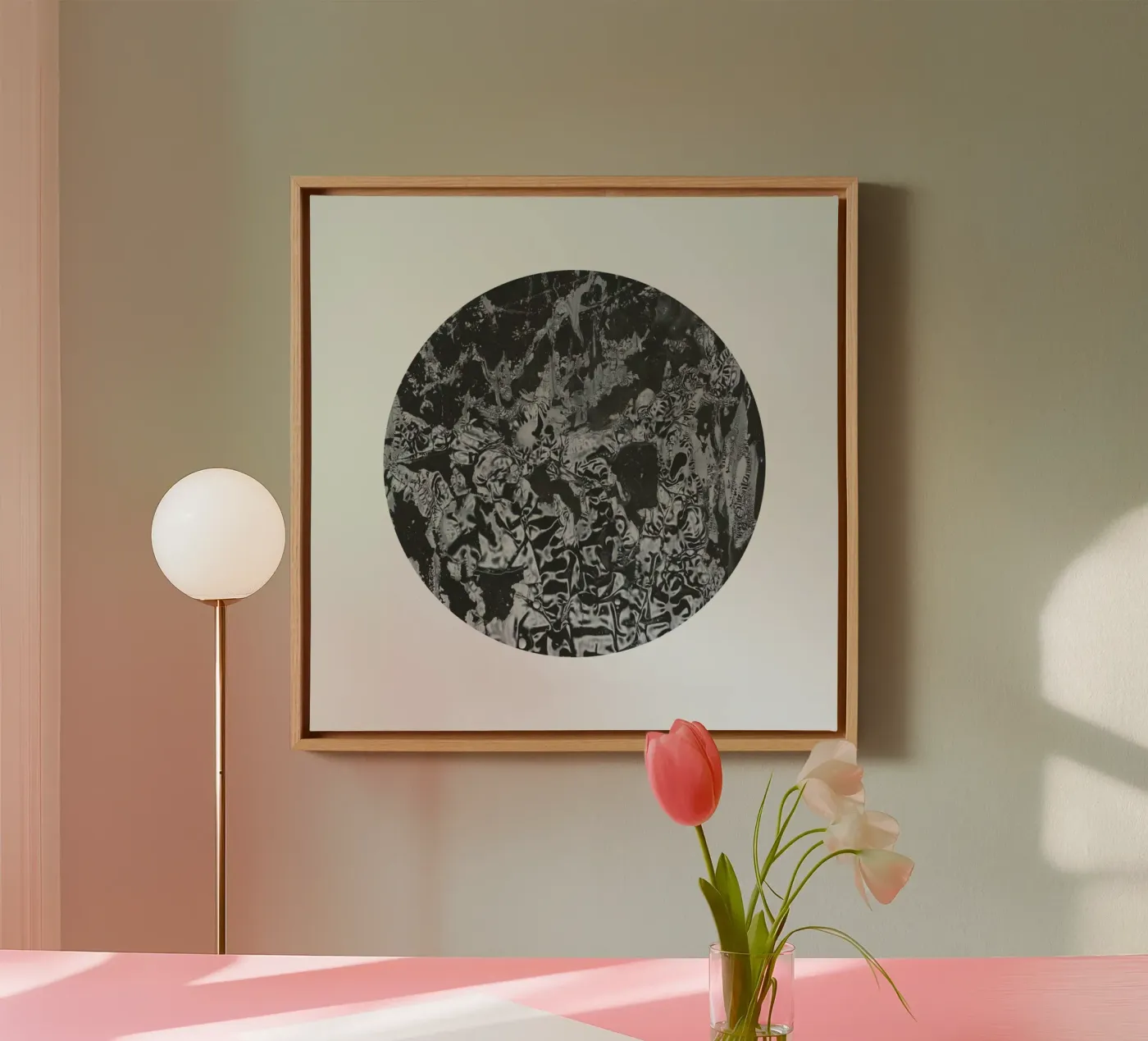 Abstraction canvas van Bryon S. White