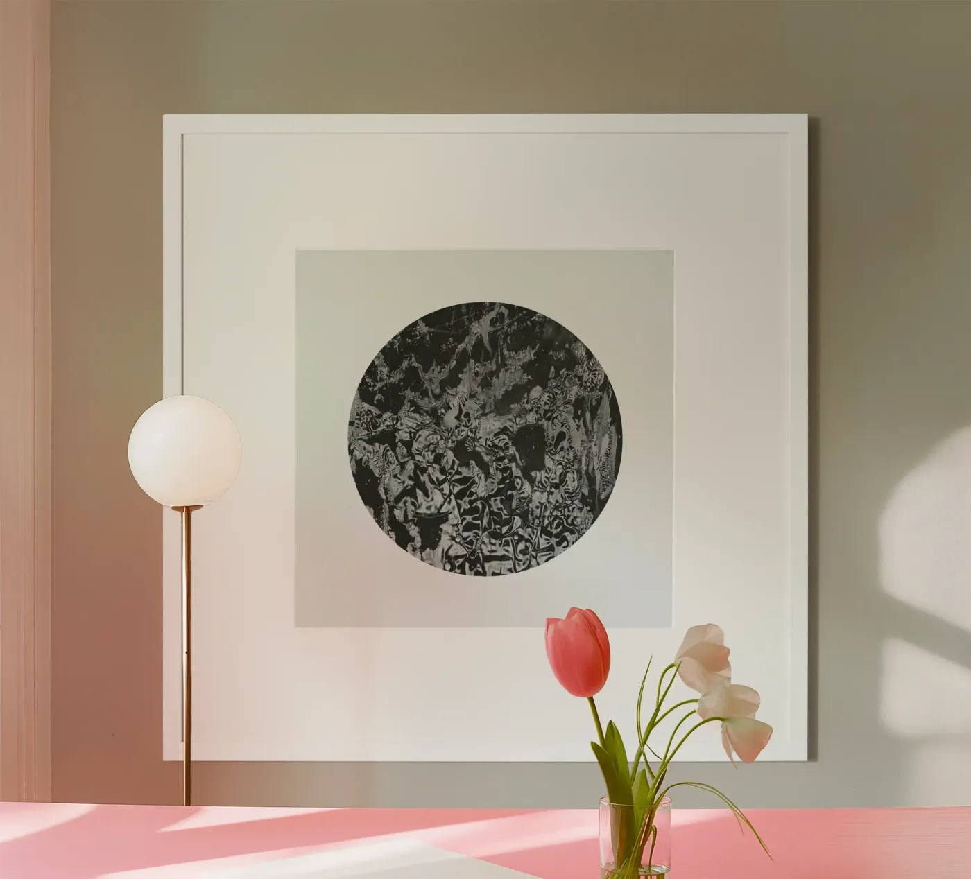 Abstraction poster van Bryon S. White