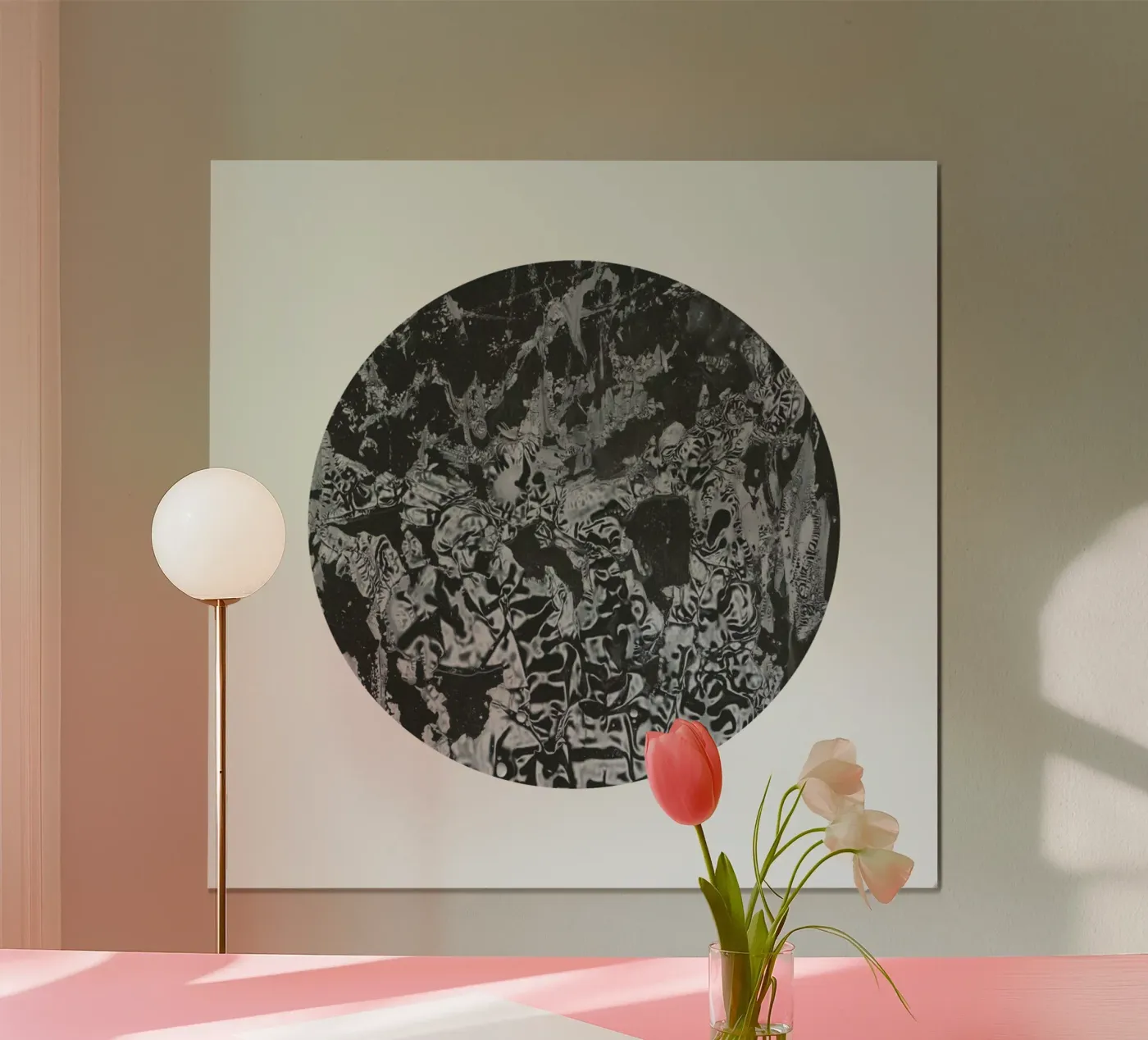 Abstraction poster van Bryon S. White