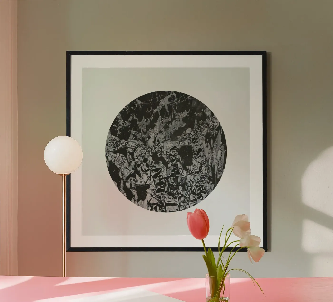 Abstraction poster van Bryon S. White