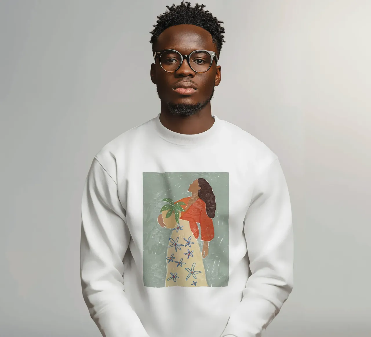 Plant Love sweatshirt by treechild