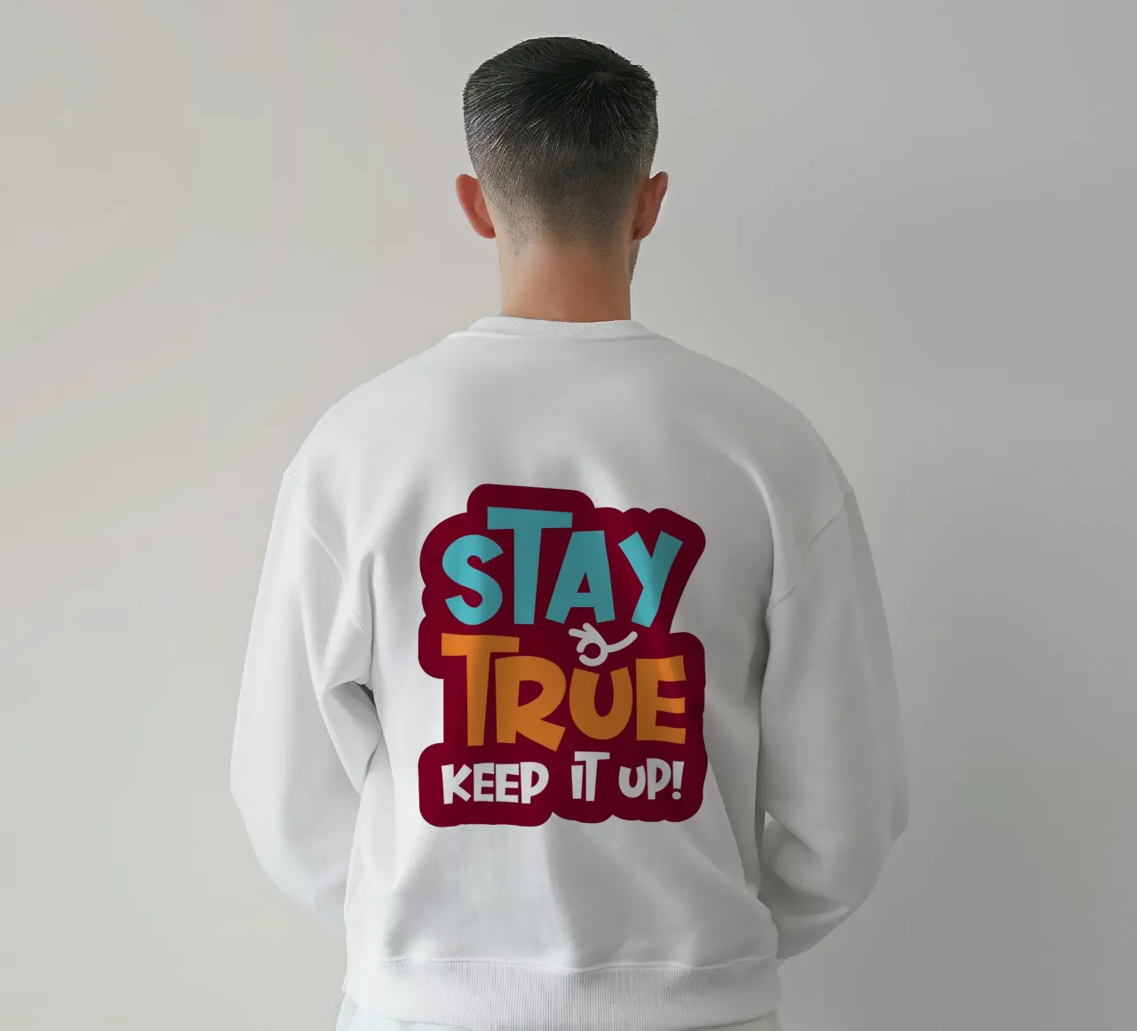 Rimanete fedeli, continuate così! felpa da ComfyCouture