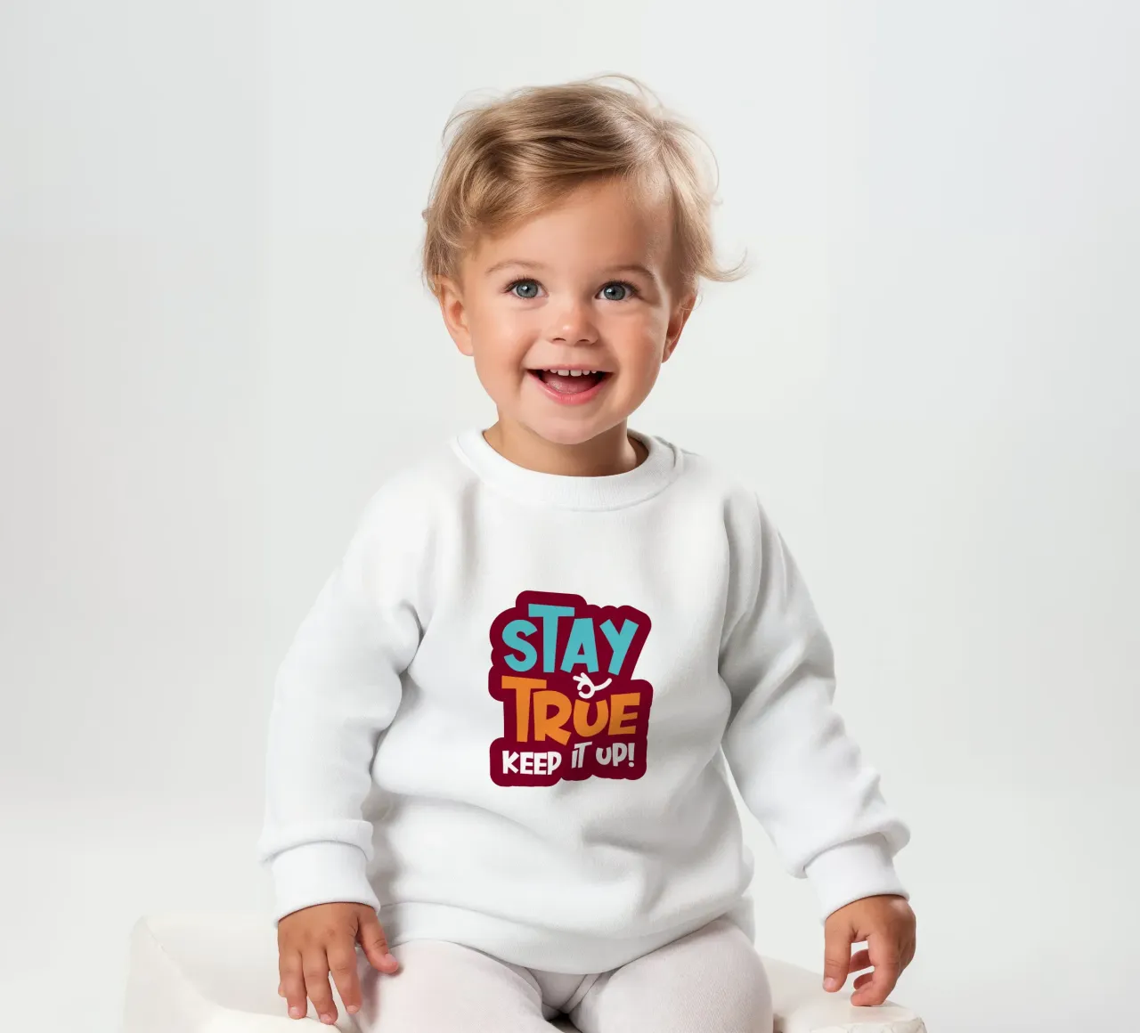 Rimanete fedeli, continuate così! felpa neonato da ComfyCouture
