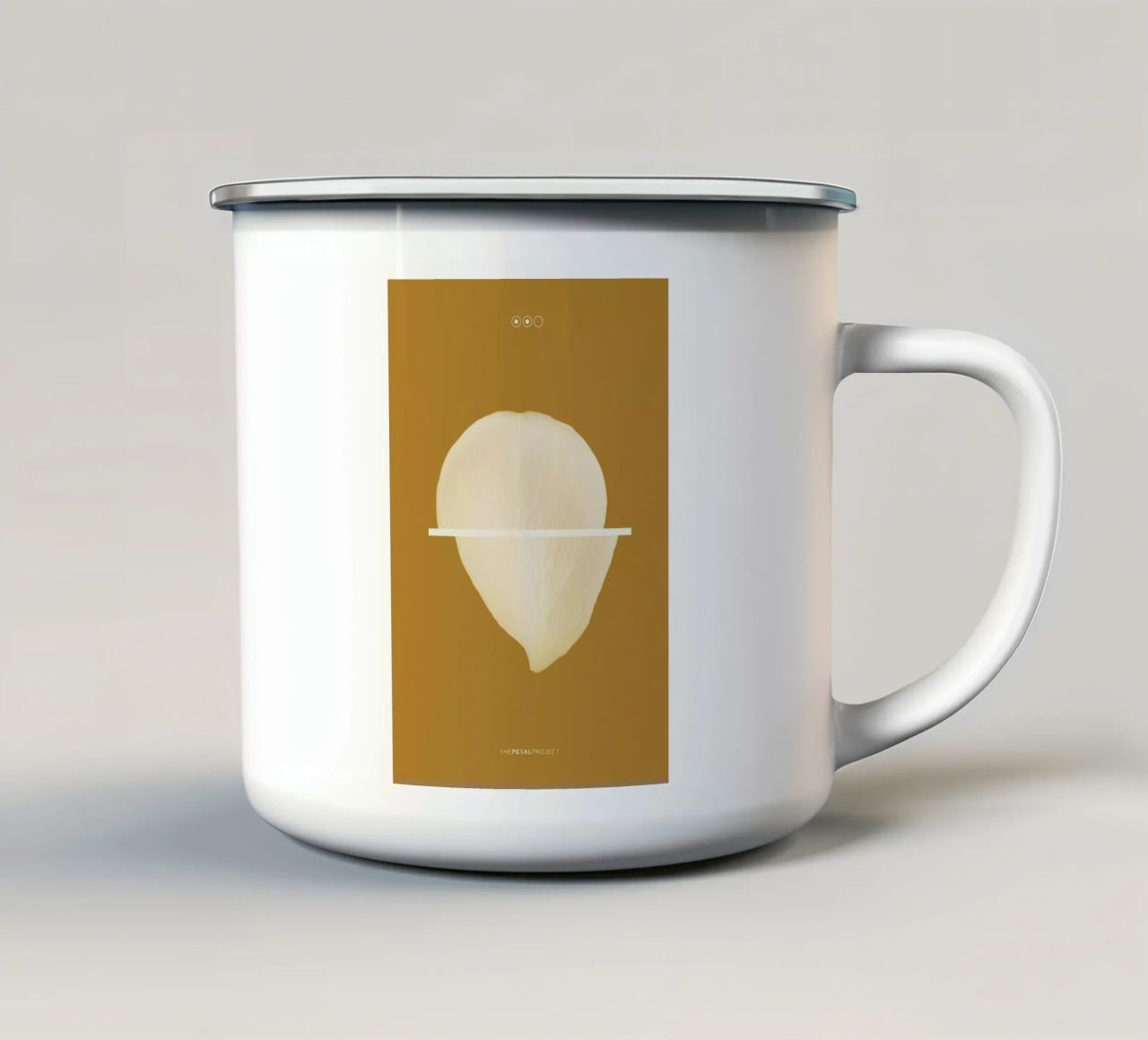 Petal Project No. 02 tazza in smalto da Bryon S. White