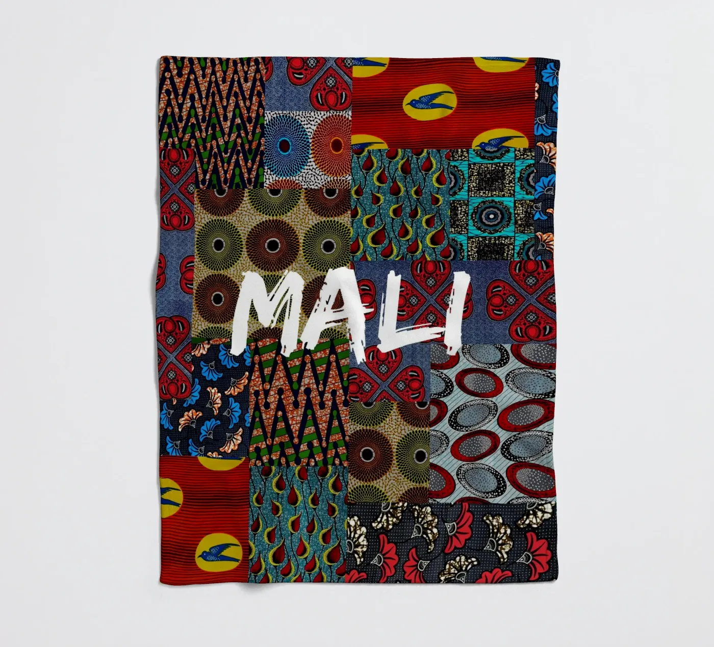 Mali Fleecedecke von Mathudace Créas