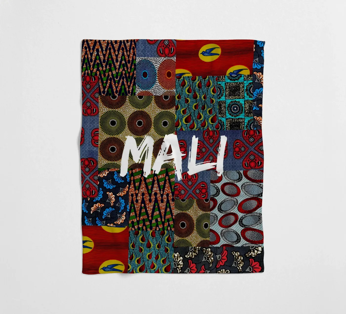 Mali Fleecedecke von Mathudace Créas