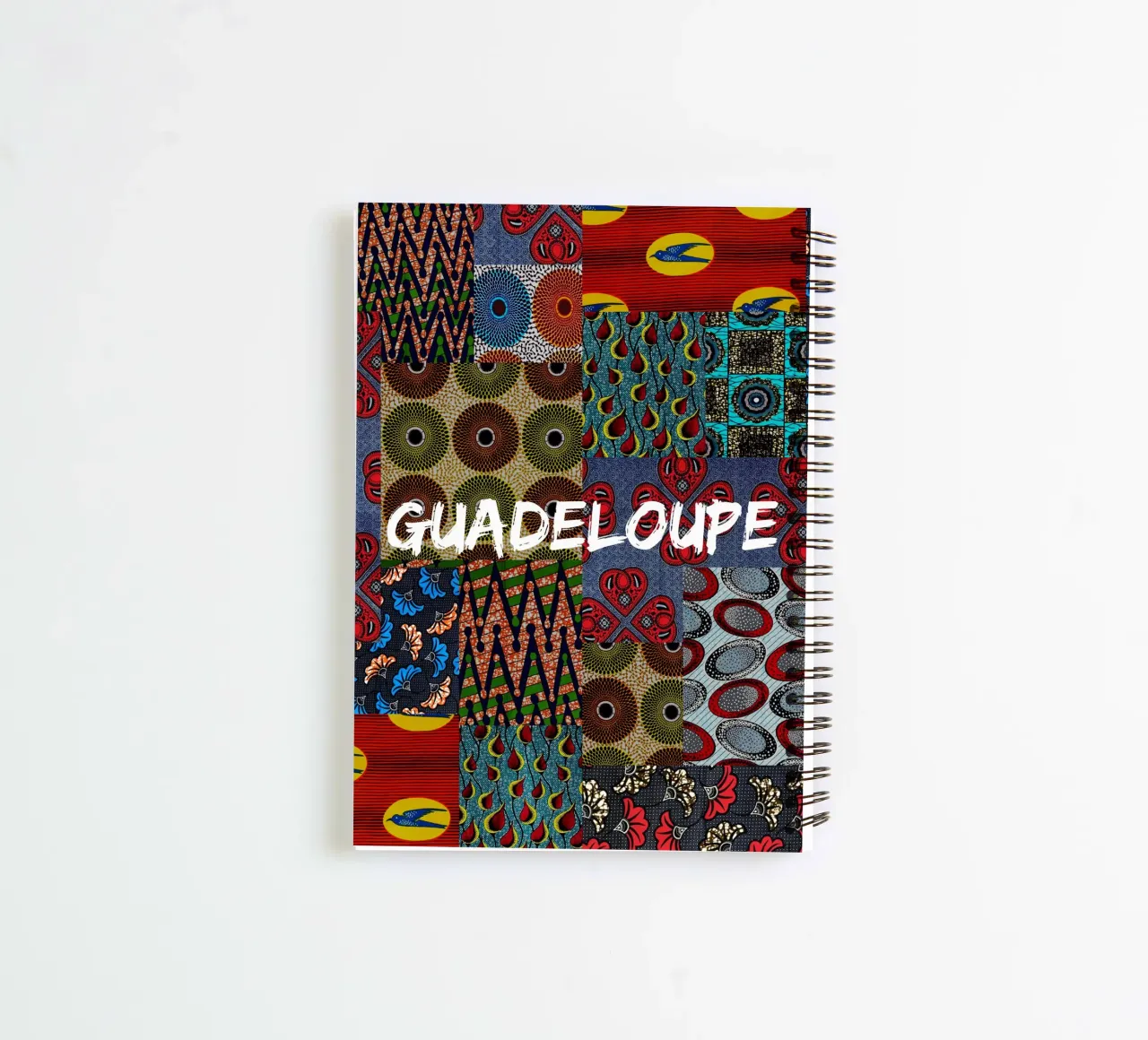 Guadeloupe spiral notebook by Mathudace Créas