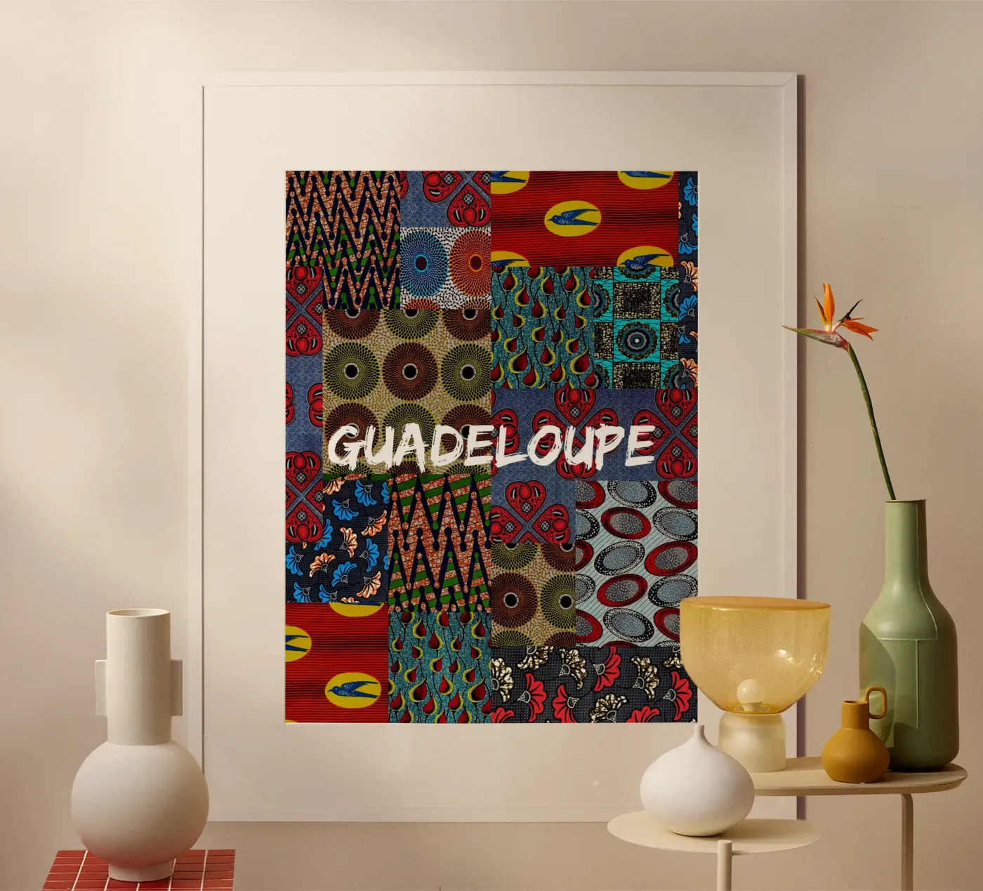 Guadeloupe poster da Mathudace Créas