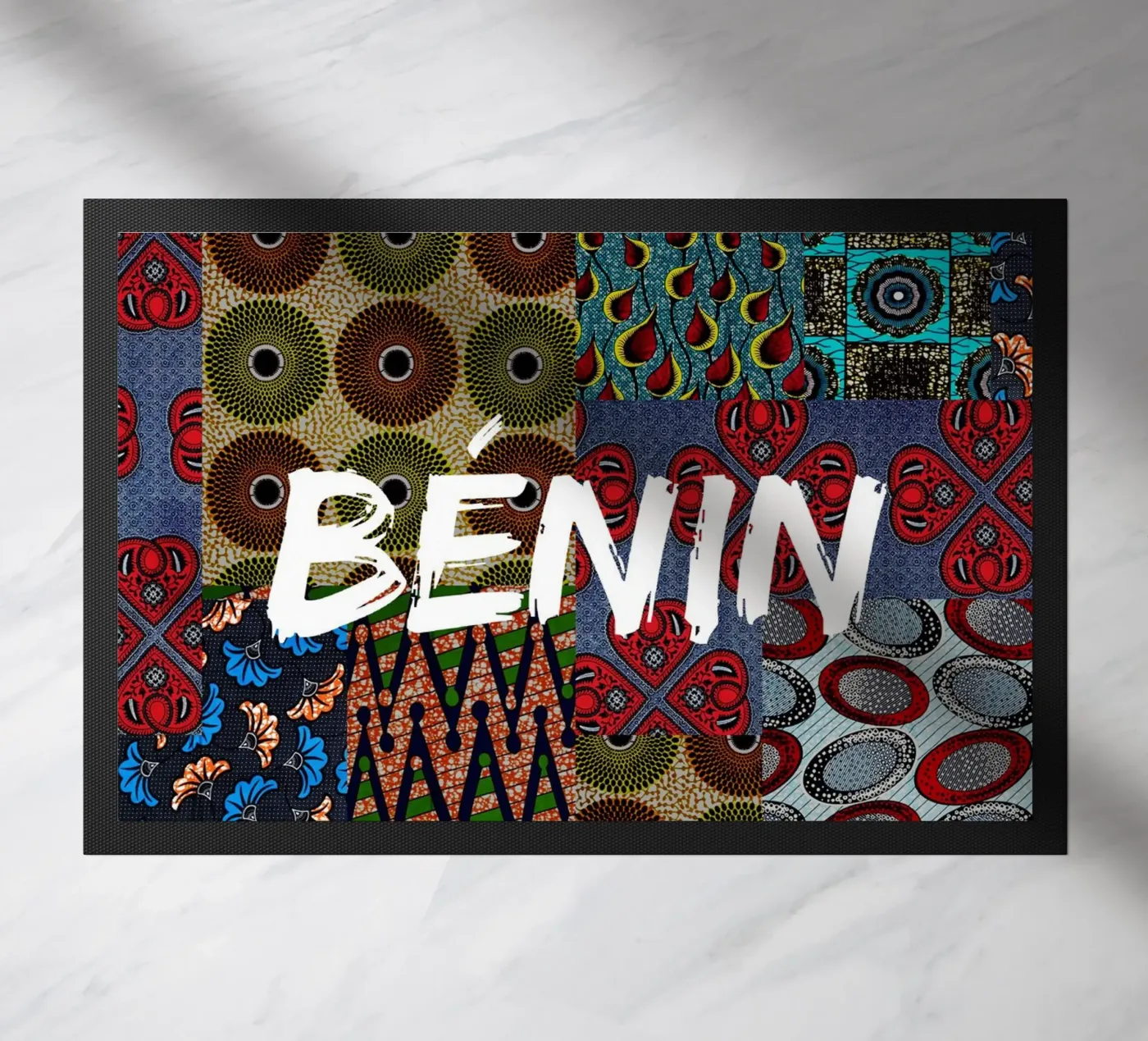 Bénin doormat by Mathudace Créas