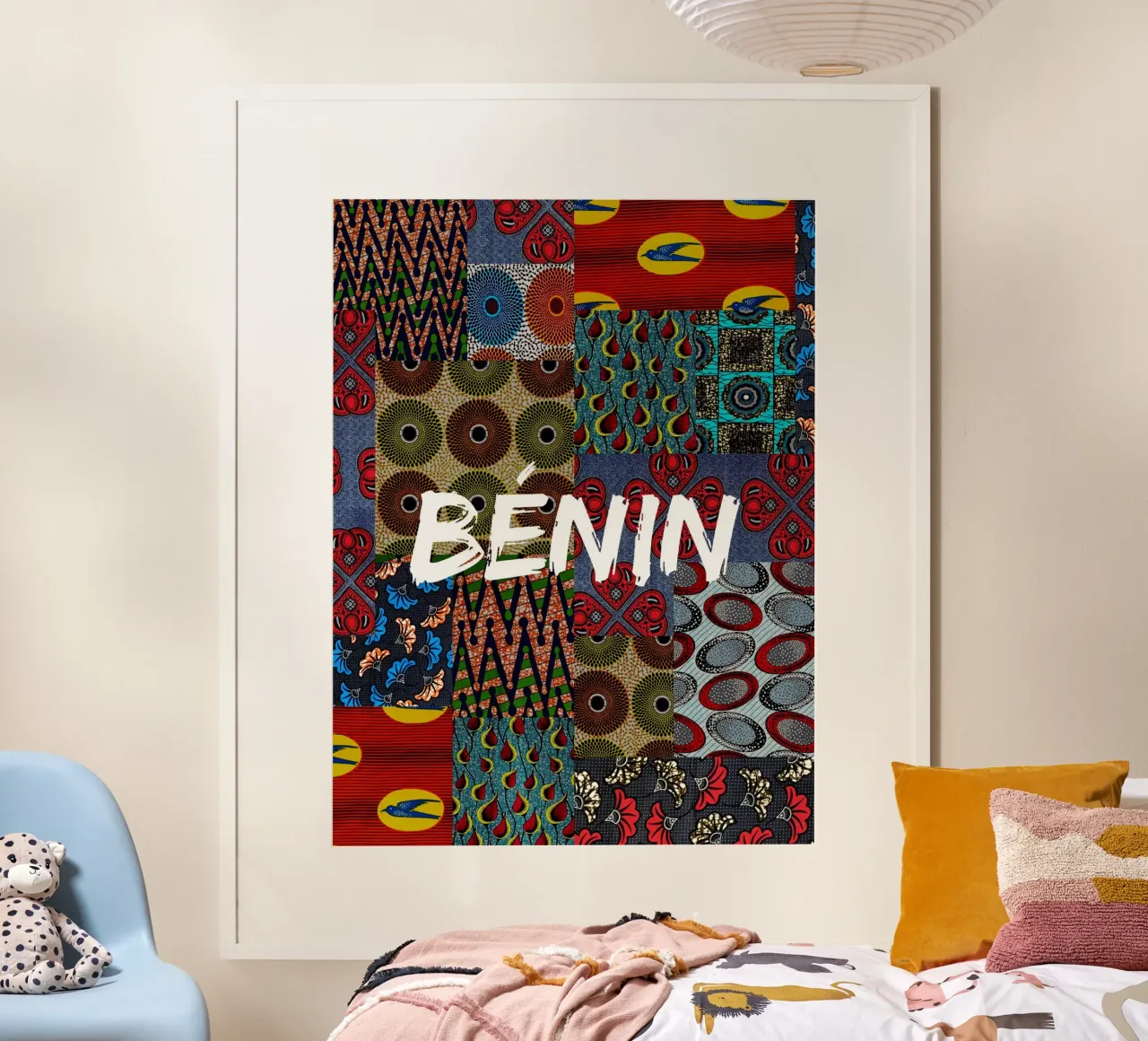 Bénin poster da Mathudace Créas