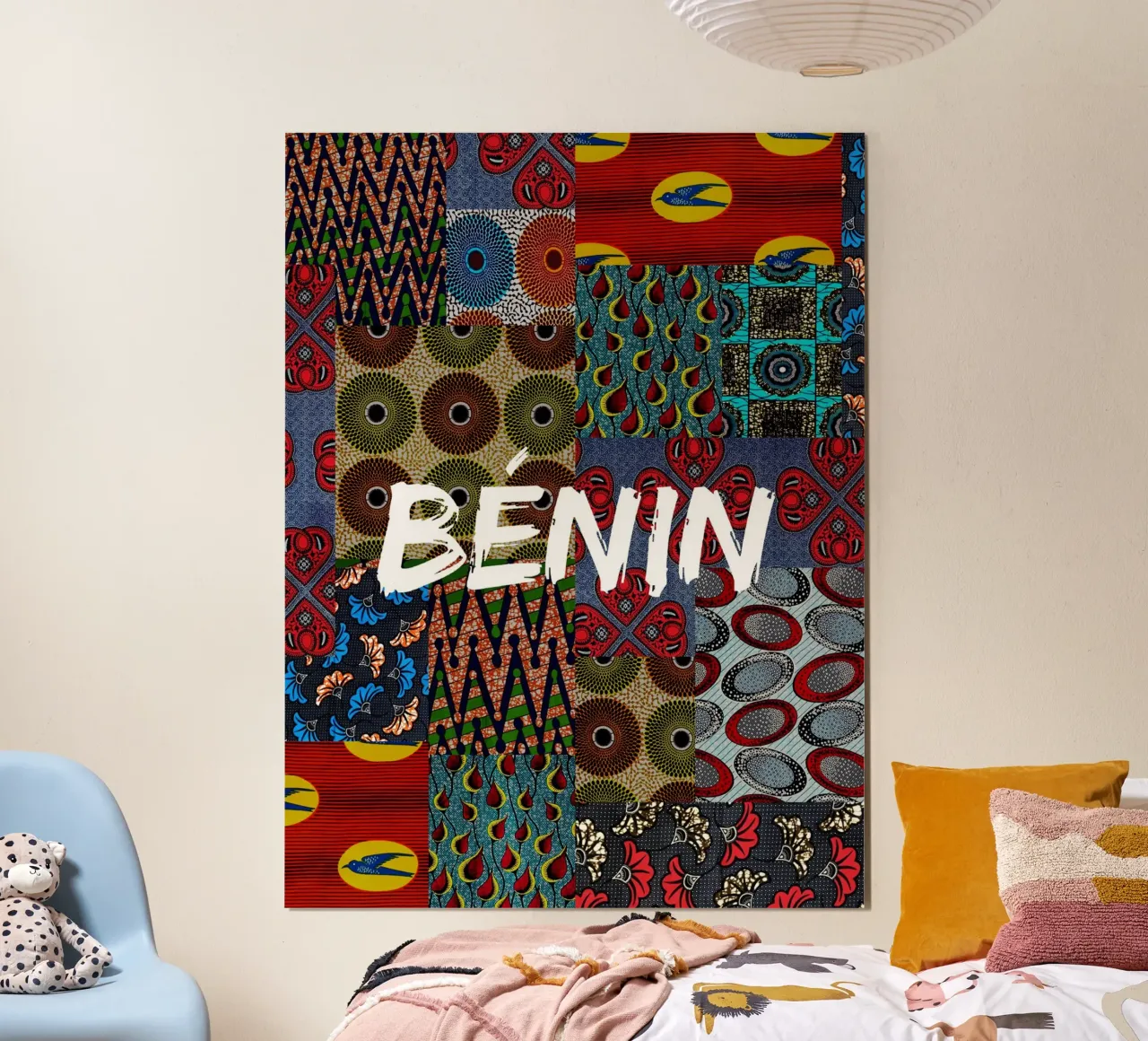 Bénin poster da Mathudace Créas