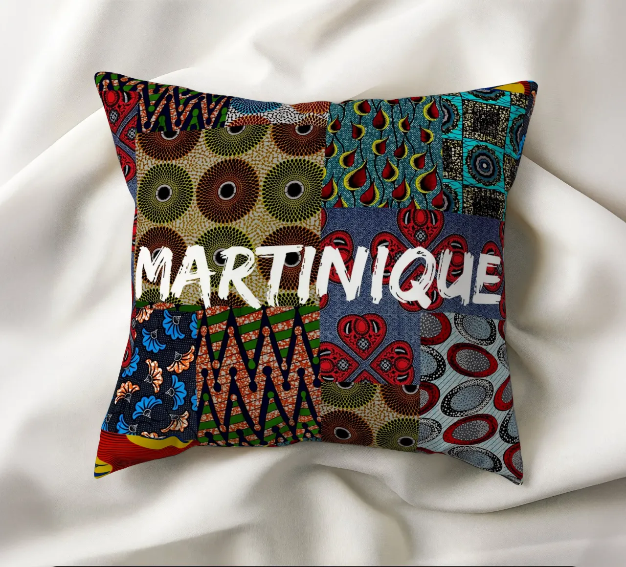 Martinique decorative cushion by Mathudace Créas