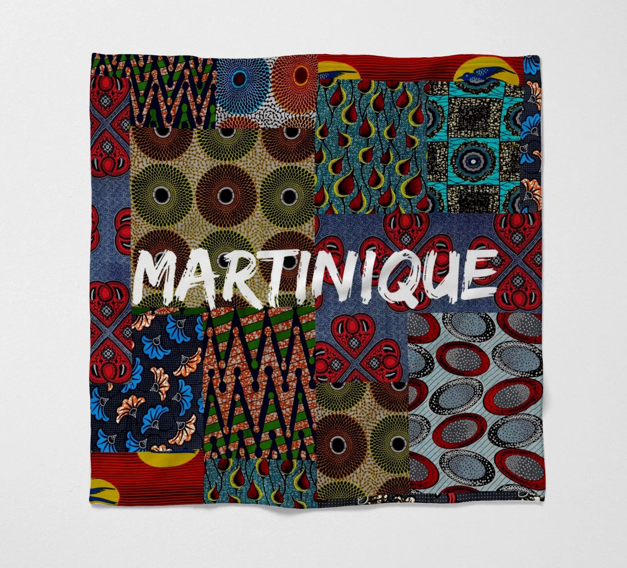 Martinique coperta in pile da Mathudace Créas