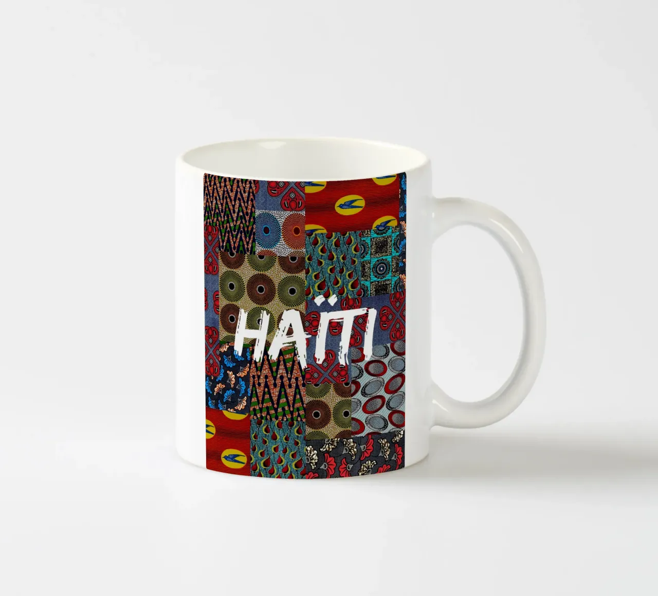 Haïti tazza in ceramica da Mathudace Créas
