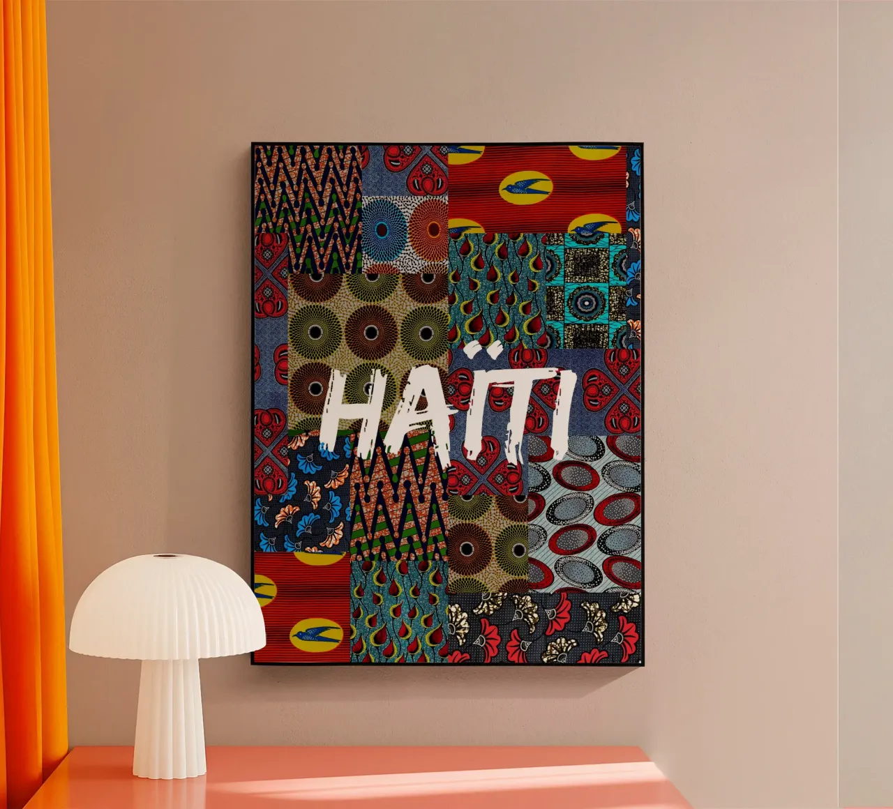 Haïti plexiglass da Mathudace Créas