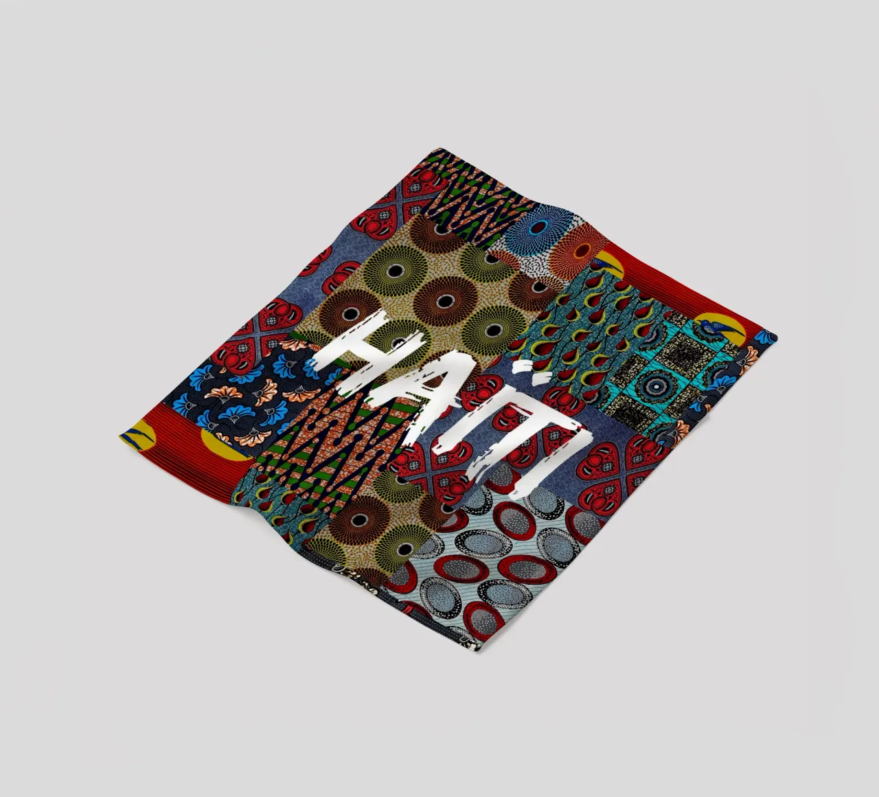 Haïti coperta in pile da Mathudace Créas