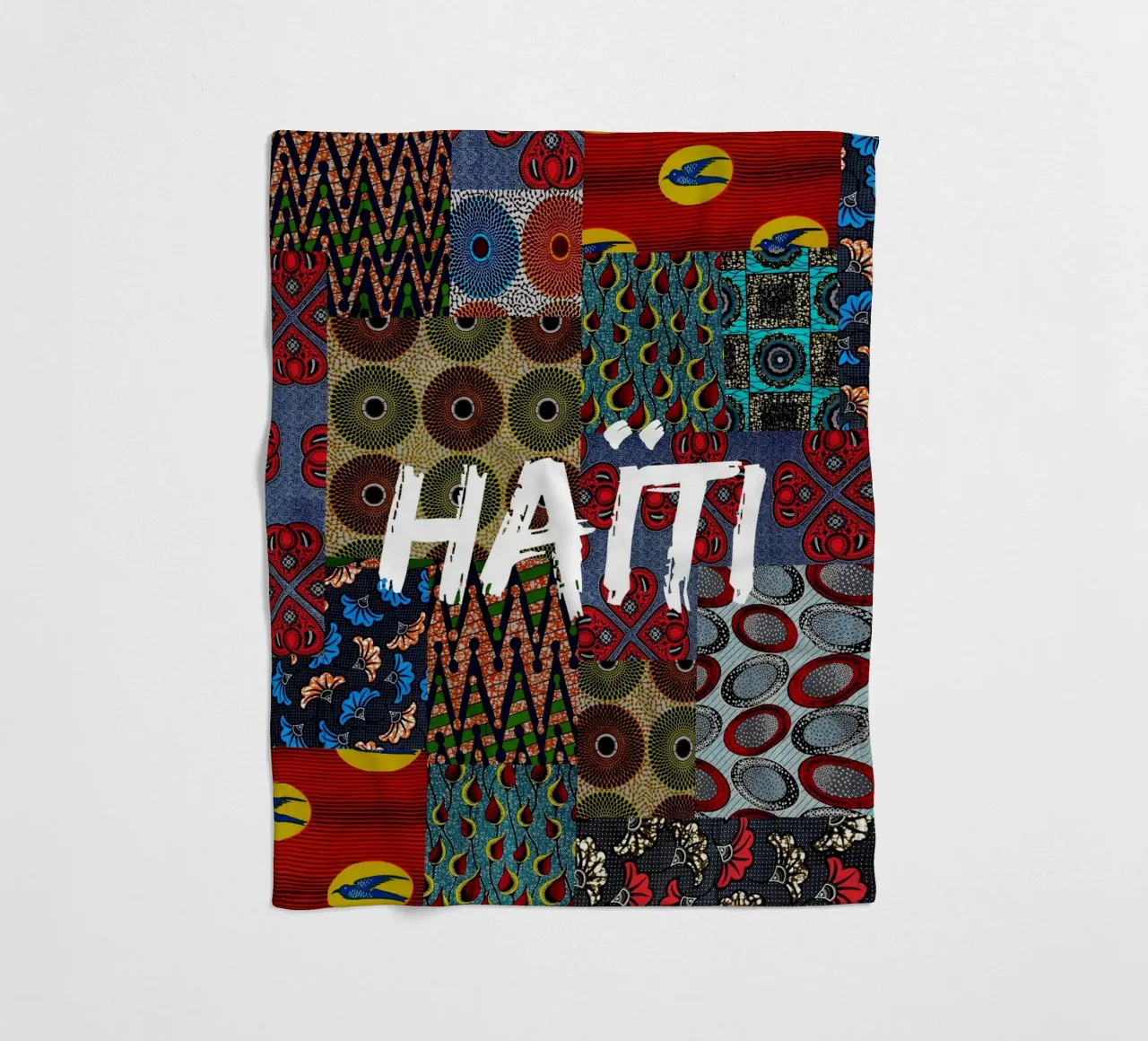 Haïti coperta in pile da Mathudace Créas