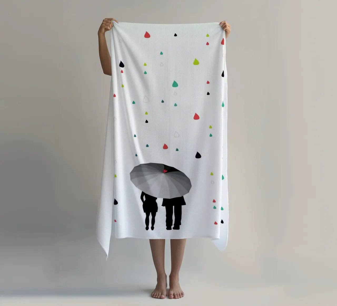 Rainy Days - Come Under My Umbrella - Col telo mare da Sabrina Ziegenhorn