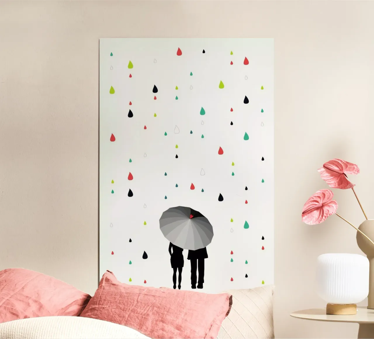 Rainy Days - Come Under My Umbrella - Col carta hahnemühle da Sabrina Ziegenhorn