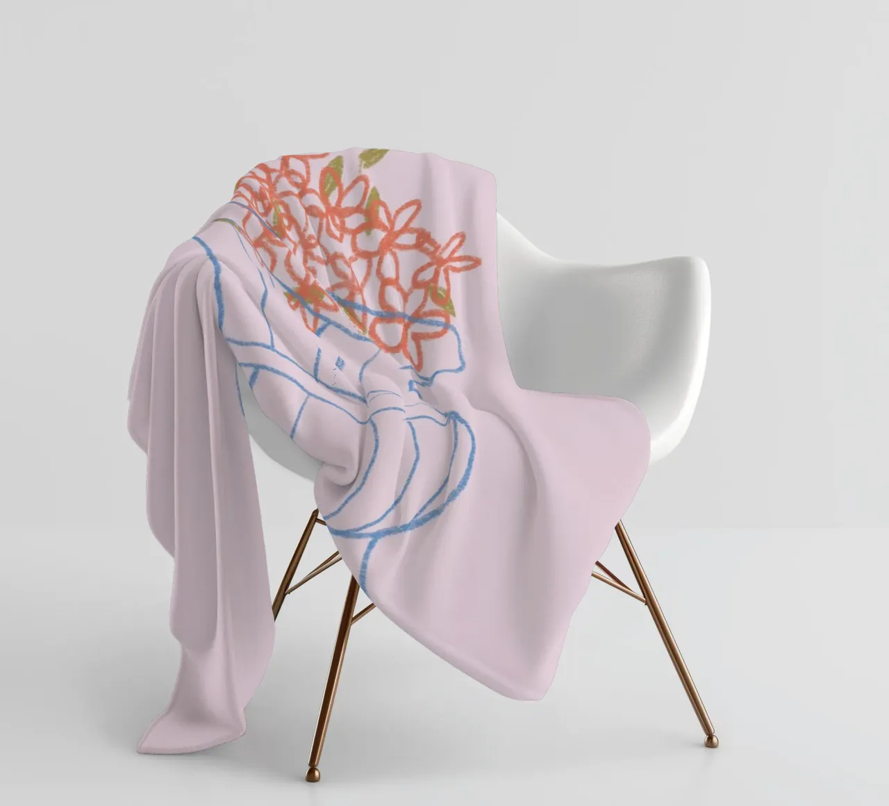 Vie Simple No 97 coperta in pile da treechild