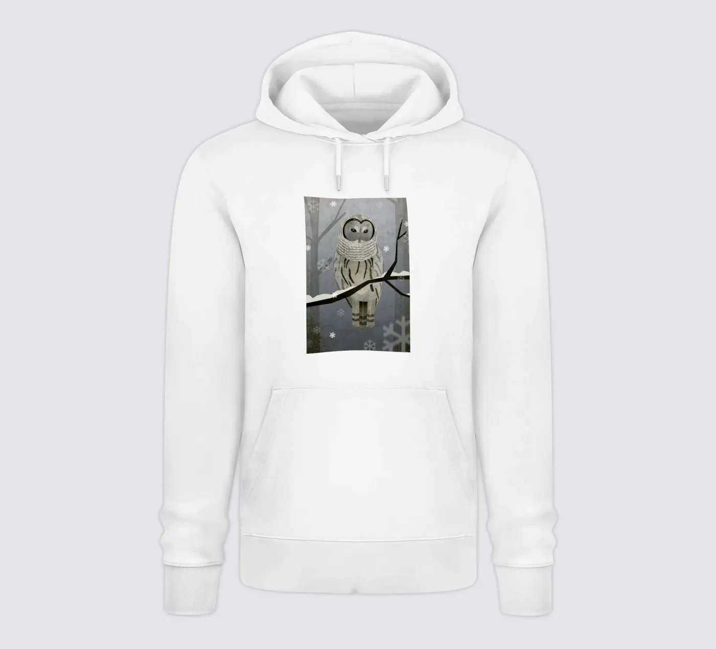 Schnee-Eule hoodie by Sabrina Ziegenhorn
