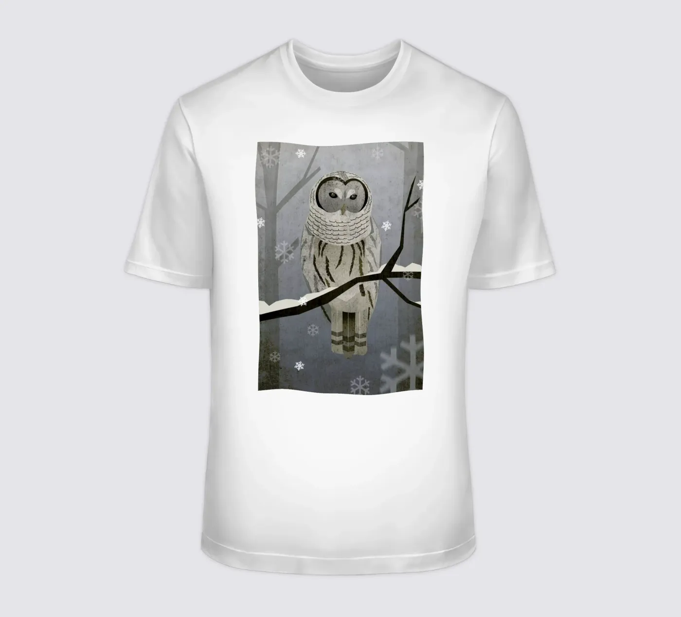 Schnee-Eule t-shirt da Sabrina Ziegenhorn