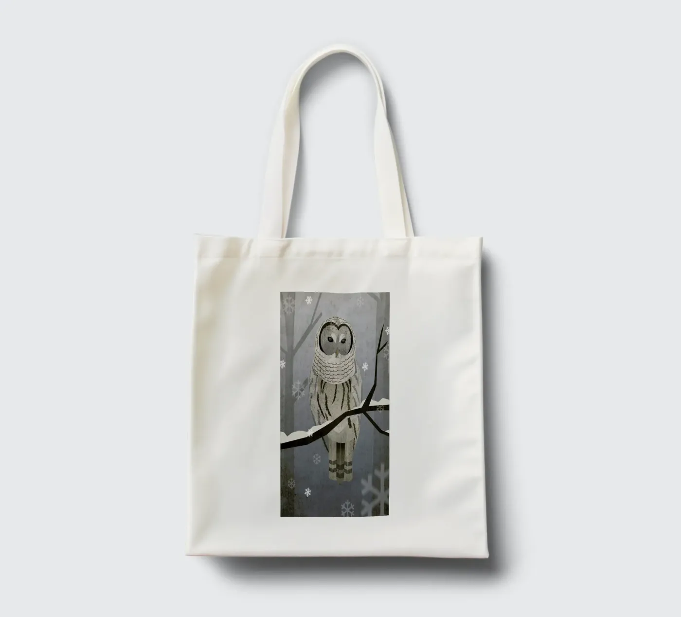 Schnee-Eule tote bag by Sabrina Ziegenhorn