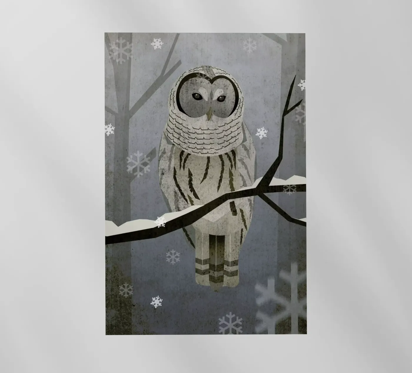 Schnee-Eule backlit film by Sabrina Ziegenhorn