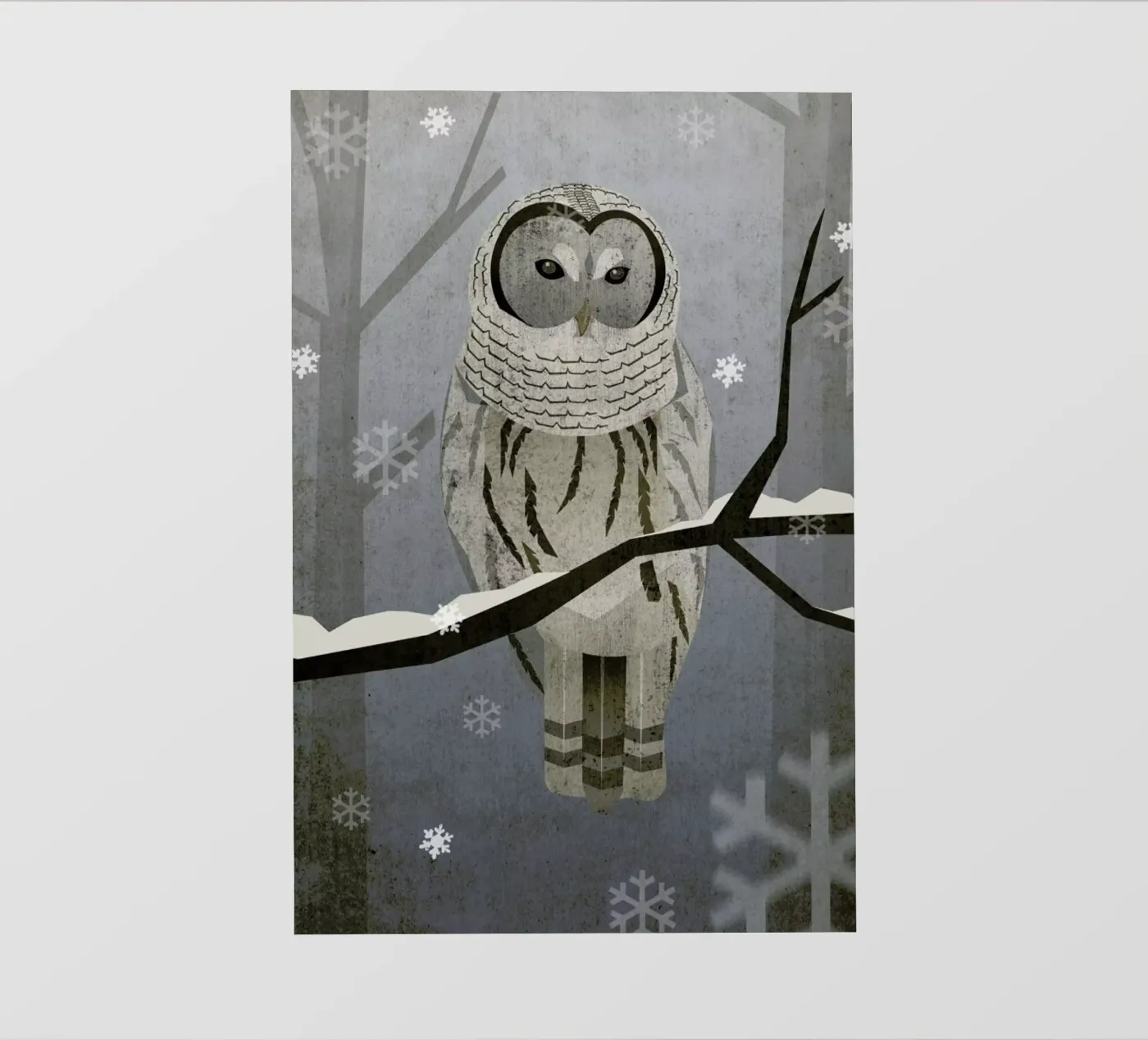 Schnee-Eule backlit film by Sabrina Ziegenhorn