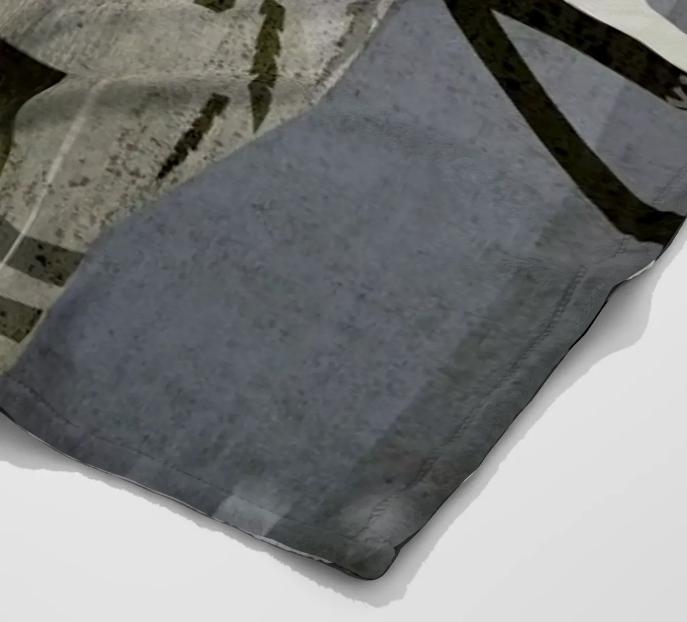 Schnee-Eule fleece blanket by Sabrina Ziegenhorn