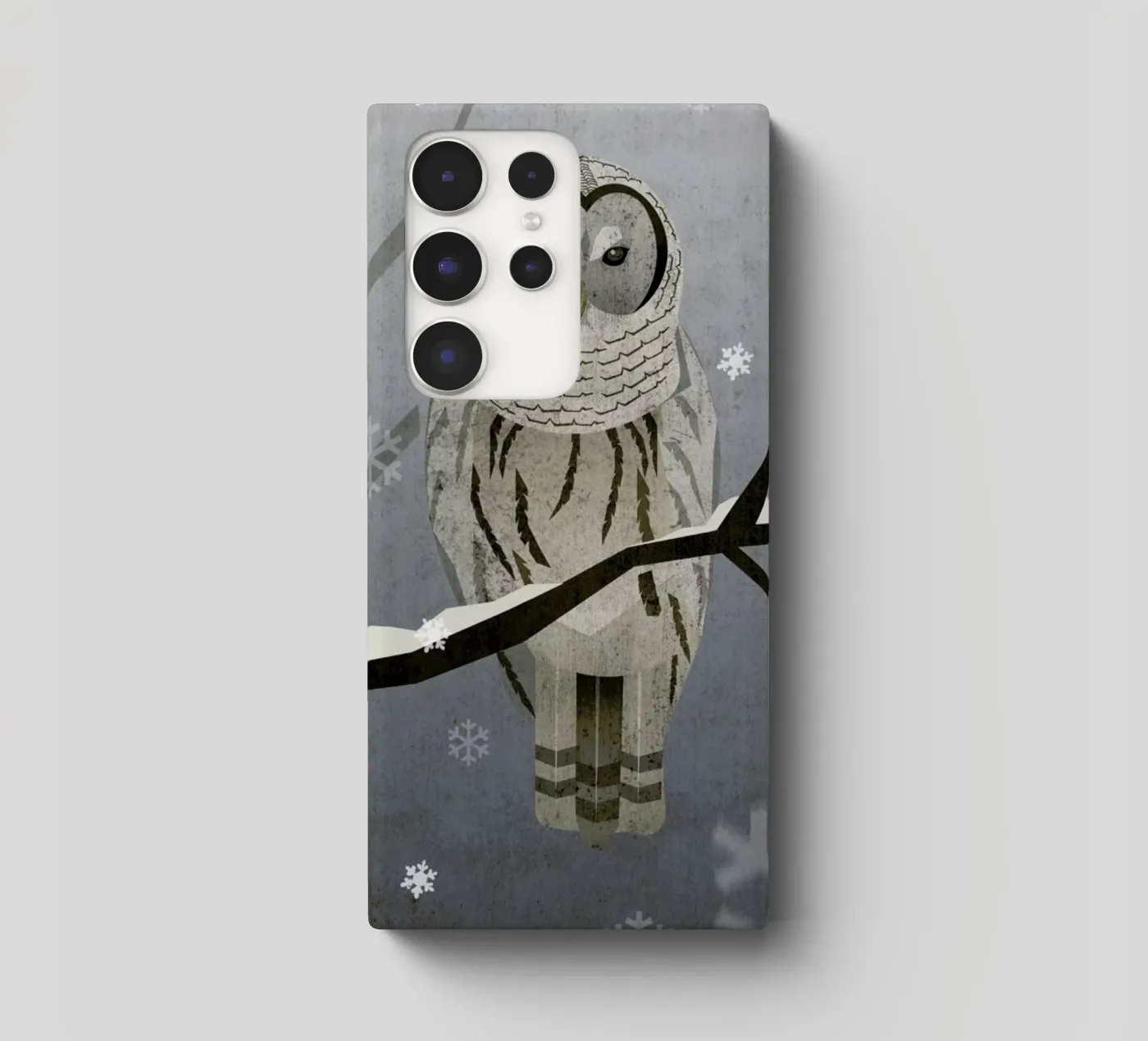 Schnee-Eule samsung phone case by Sabrina Ziegenhorn