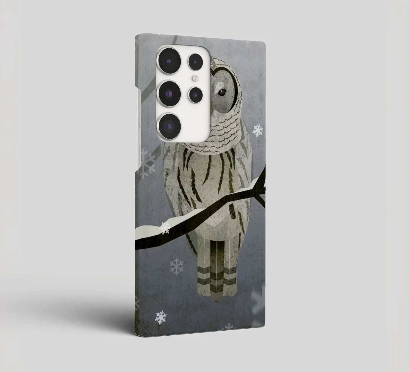 Schnee-Eule samsung phone case by Sabrina Ziegenhorn