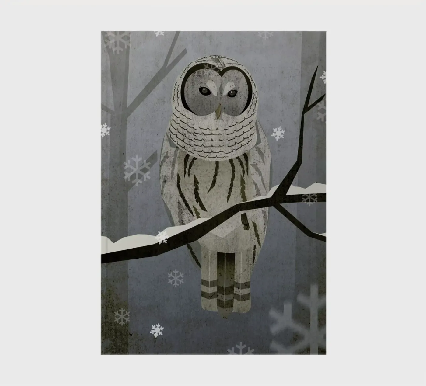 Schnee-Eule carnet de Sabrina Ziegenhorn