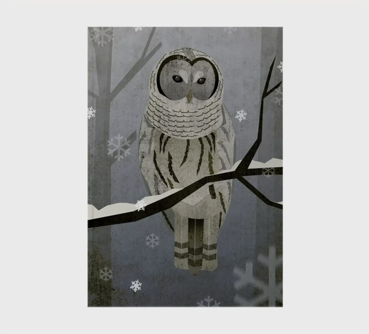 Schnee-Eule notebook by Sabrina Ziegenhorn