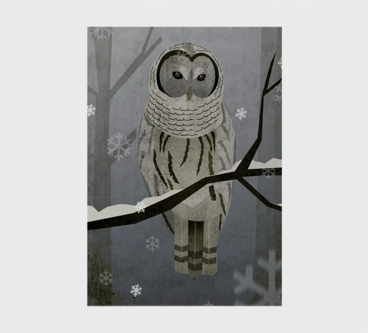 Schnee-Eule notebook by Sabrina Ziegenhorn